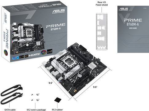 Материнская плата ASUS Prime B760M-A-CSM
