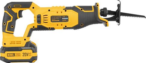 Сабельная пила Denzel RS-180 (с 1-им АКБ)