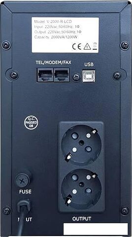 Источник бесперебойного питания SVC V-2000-R-LCD