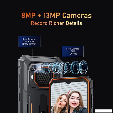Смартфон Blackview BV6200 Pro 4GB/128GB (черный)