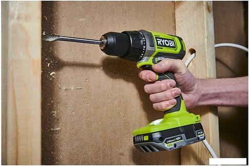 Дрель-шуруповерт Ryobi RDD18-2C415S 5133005612 (с 2-мя АКБ, сумка)
