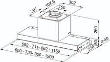 Кухонная вытяжка Franke Maris FSTS Drip-Free 60 X 305.0702.609 Кухонная вытяжка Franke Maris FSTS Drip-Free 60 X 305.0702.609