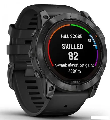 Умные часы Garmin Fenix 7X Pro Solar (сланцево-серый/черный)