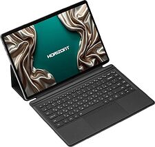 Планшет Horizont H-Tab Office 12GB/512GB (с чехлом и клавиатурой, серый)