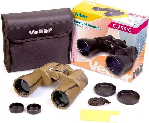 Бинокль Veber Classic БПЦ 16x50 VR камуфляж
