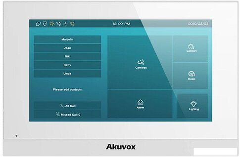 Монитор Akuvox C313S (белый)