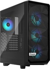 Корпус Fractal Design Meshify 2 Compact Lite RGB Black TG Light tint FD-C-MEL2C-05 Корпус Fractal Design Meshify 2 Compact Lite RGB Black TG Light tint FD-C-MEL2C-05