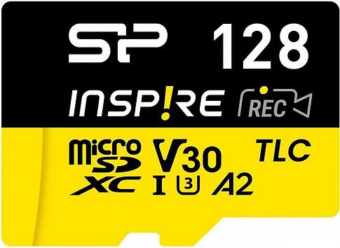 Карта памяти Silicon-Power Inspire microSDXC SP128GBSTXLA2V1N 128GB Карта памяти Silicon-Power Inspire microSDXC SP128GBSTXLA2V1N 128GB