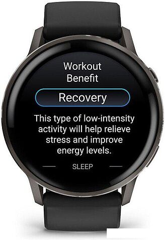 Умные часы Garmin Venu 4 45 мм (черный)