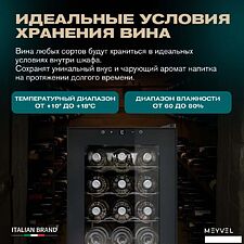 Винный шкаф Meyvel MV12-TBF1