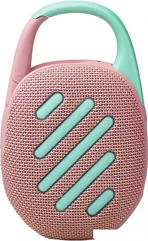 Беспроводная колонка JBL Clip 5 (розовый)