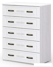 Комод Стендмебель Медина КМ-041 (белый дуб-ясень анкор)