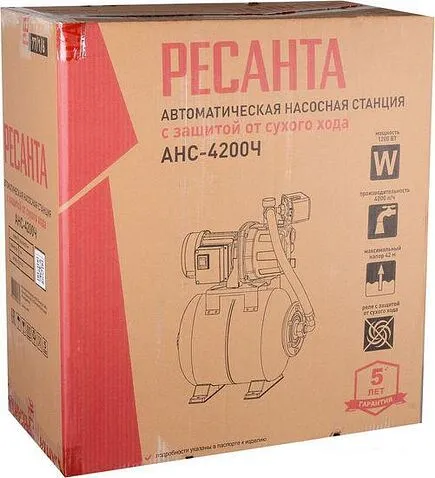 Насосная станция Ресанта АНС-4200Ч