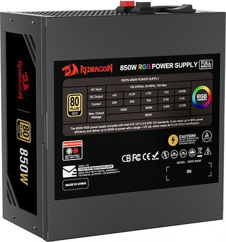 Блок питания Redragon RGPS-850W 70655
