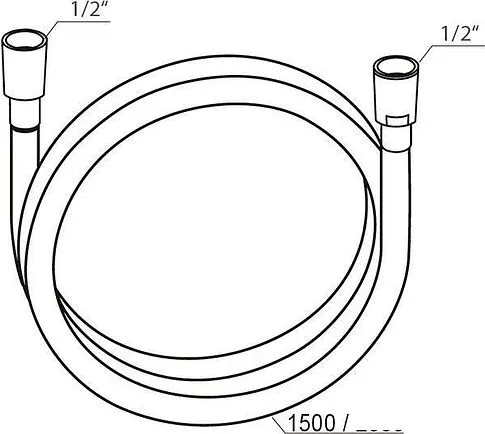 Душевой шланг Ravak X07P339