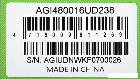 Оперативная память AGI UD238 16ГБ DDR5 4800 МГц AGI480016UD238