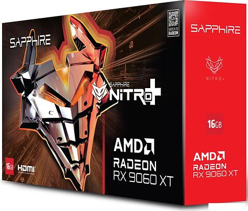 Видеокарта Sapphire Nitro+ Radeon RX 9060 XT 11350-01-20G
