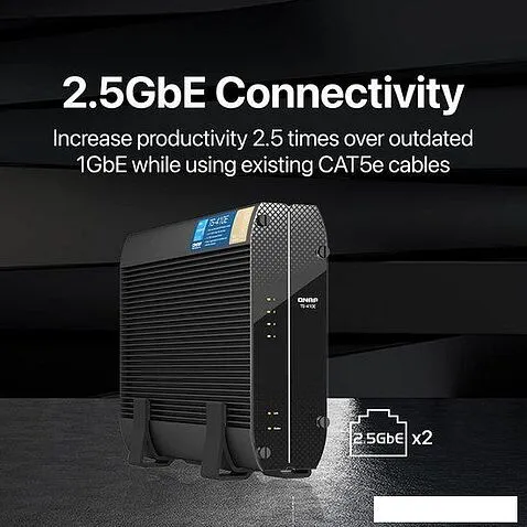 Сетевой накопитель QNAP TS-410E-8G