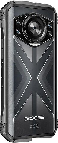 Телефон Doogee S118 12GB/512GB (черный/серебристый)
