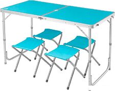 Стол со стульями Coyote HKTB-1002 (голубой) Стол со стульями Coyote HKTB-1002 (голубой)