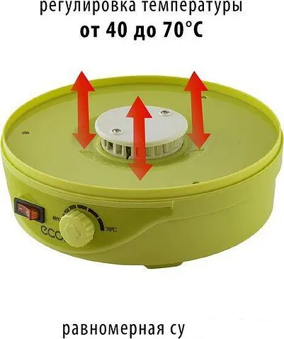 Сушилка для овощей и фруктов Econ ECO-3012FD
