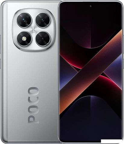 Смартфон POCO X7 8GB/256GB международная версия (серебристый)