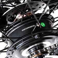 Электровелосипед Yakama S3 (серый)