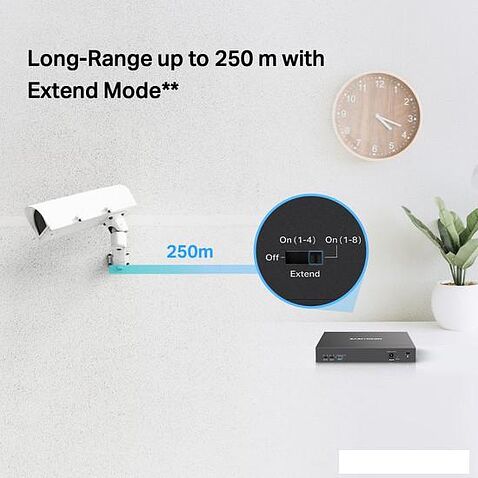 Неуправляемый коммутатор Mercusys MS110P