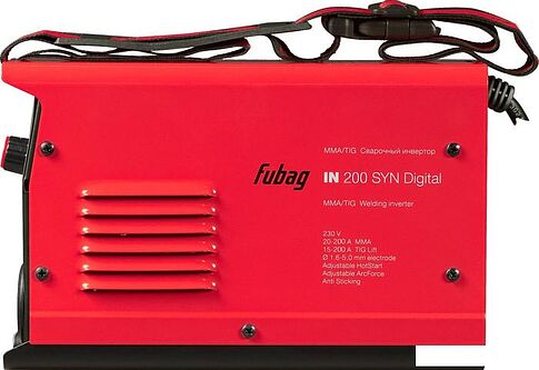 Сварочный инвертор Fubag IN 200 SYN Digital 41388