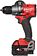 Дрель-шуруповерт Milwaukee M18 FDD3-402C 4933492472 (с 2-мя АКБ, кейс)