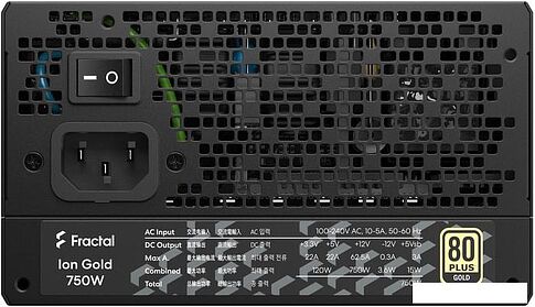Блок питания Fractal Design Ion Gold 750W FD-P-IA2G-750