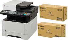 МФУ Kyocera Mita ECOSYS M2040dn + 2 дополнительных картриджа TK-1170) МФУ Kyocera Mita ECOSYS M2040dn + 2 дополнительных картриджа TK-1170)