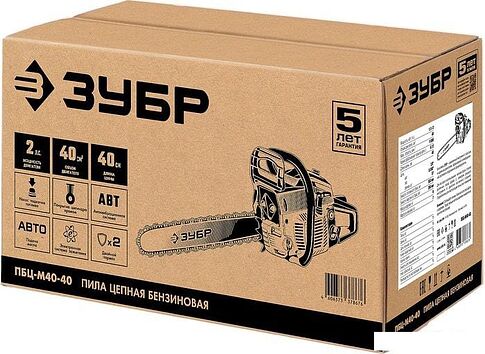 Бензопила Зубр ПБЦ-М40-40