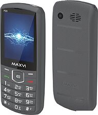Телефон Maxvi P33 (серый)