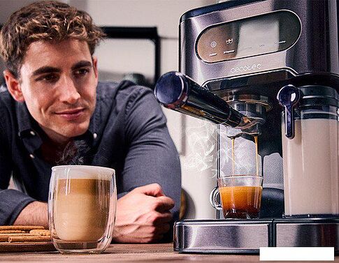 Рожковая кофеварка Cecotec Power Espresso 20 ColdBrew Latte