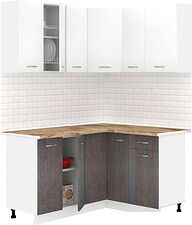 Готовая кухня Кортекс-мебель Корнелия Лира 1.5x1.3 (белый/береза/мадрид) Готовая кухня Кортекс-мебель Корнелия Лира 1.5x1.3 (белый/береза/мадрид)