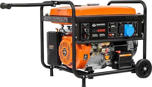 Бензиновый генератор Daewoo Power GDA 6500E