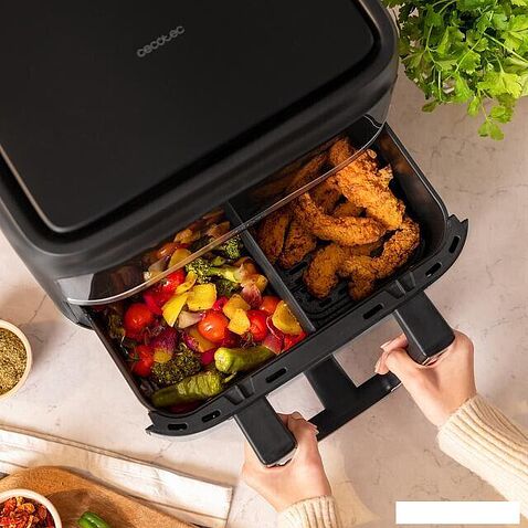 Аэрогриль (аэрофритюрница) Cecotec Cecofry Dual 9000
