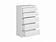 Комод Mio Tesoro Кастор 5 ящиков 2.03.02.070.1 (белый)