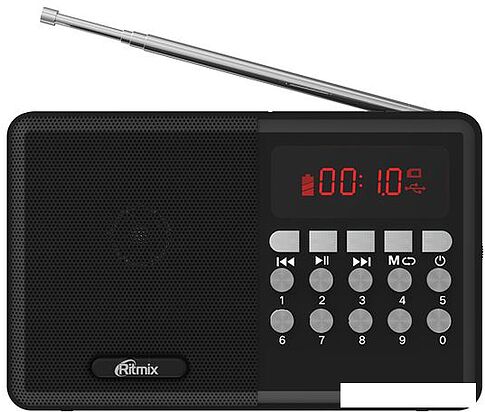 Радиоприемник Ritmix RPR-001 (черный)