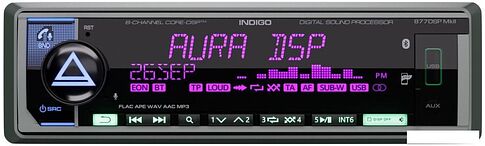 USB-магнитола Aura Indigo-877DSP MKII