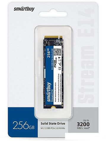 SSD SmartBuy Stream E14 256GB SBSSD256-STE14-M2P3