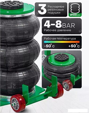 Подкатной домкрат RockForce RF-TRA1812 (59732)