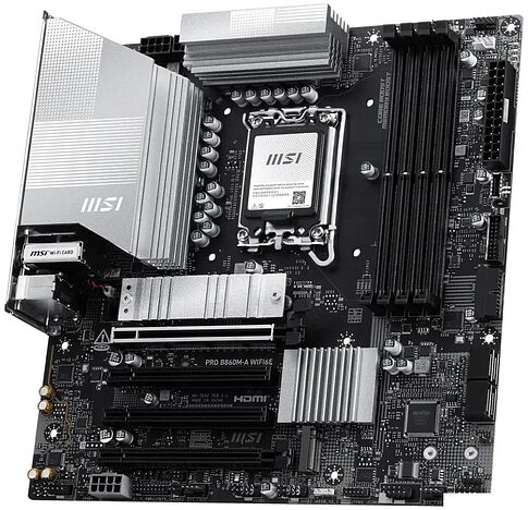 Материнская плата MSI Pro B860M-A WiFi6E
