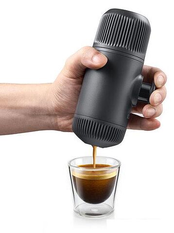 Ручная кофеварка WACACO Nanopresso Grey + Case