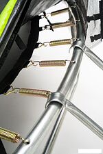 Батут Calviano Outside Master Green 374 см - 12ft (внешняя сетка, с лестницей)