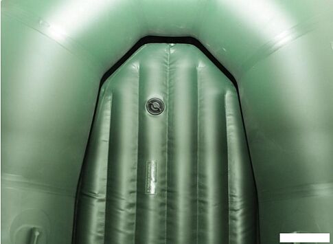 Моторно-гребная лодка Муссон Н-270 НД ТР (зеленый)