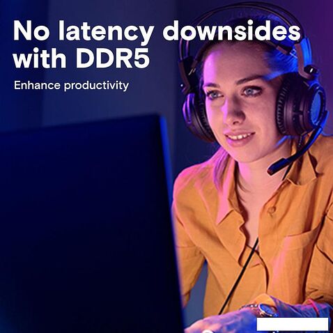 Оперативная память Crucial 8ГБ DDR5 SODIMM 4800МГц CT8G48C40S5