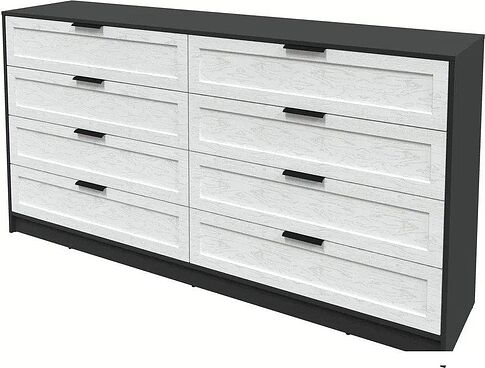 Комод Интерлиния Концепт Тренд КТ-К197 (антрацит/дуб полярный)