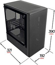 Корпус Ginzzu CL401